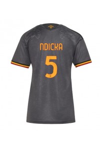 AS Roma Evan Ndicka #5 Jalkapallovaatteet Naisten Kolmaspaita 2026-27 Lyhythihainen